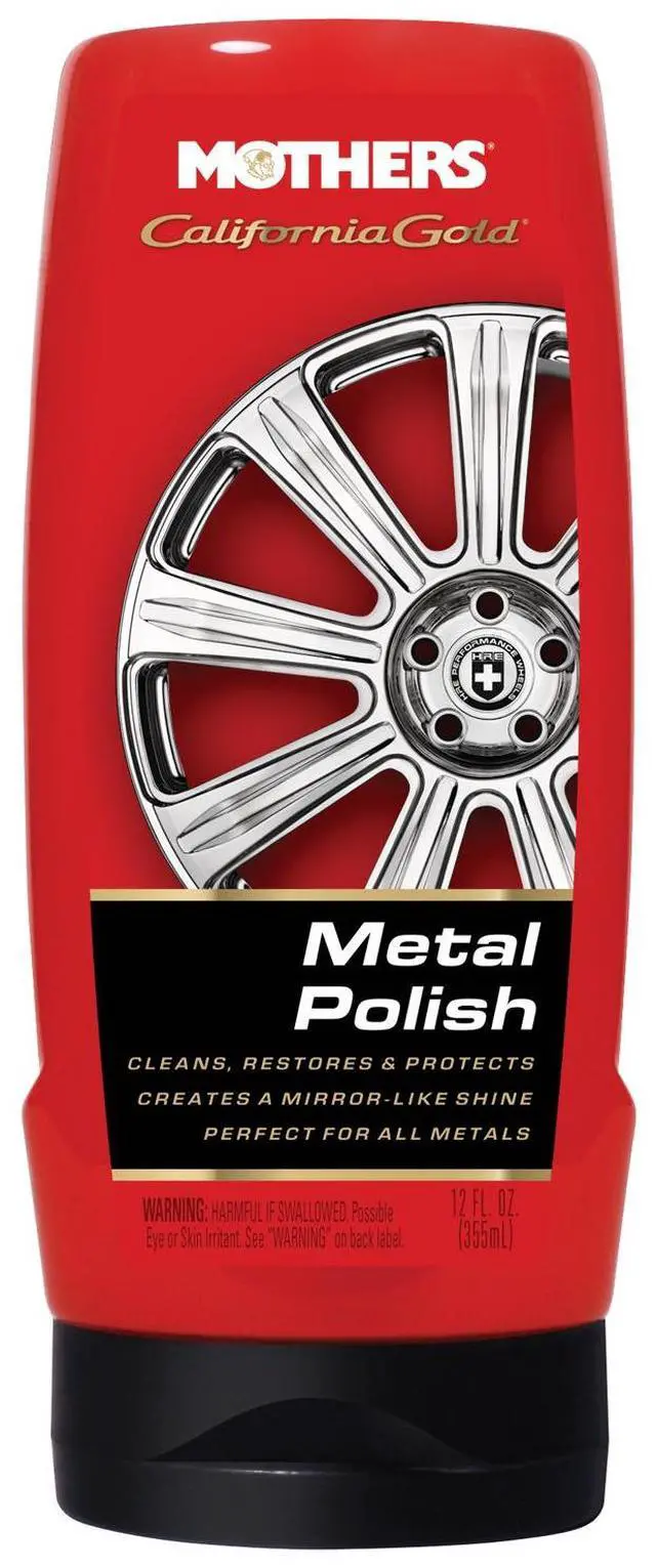 Main image of Mothers Chrome Polish Wheel Rims Motorcycle Car Cleaner 12oz.