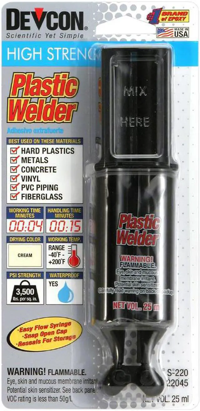 Alt view image 2 of 3 - S-220 220 Plastic Welder 1 oz DEVR2700 DEVCON