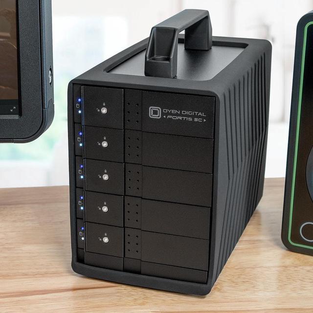 Alt view image 6 of 7 - 50TB Fortis 5C 5-Bay USB-C External Drive Array