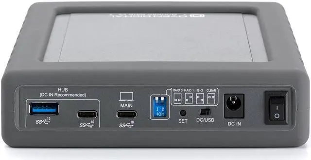 Alt view image 2 of 5 - 8TB SSD MiniPro RAID V4 USB-C Portable Solid State Drive