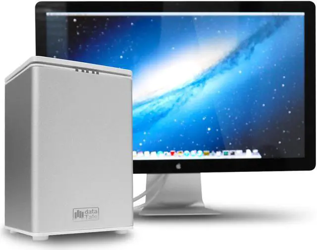 Alt view image 3 of 5 - DataTale RS-M2T SMART 2-Bay Thunderbolt™ RAID Storage Enclosure