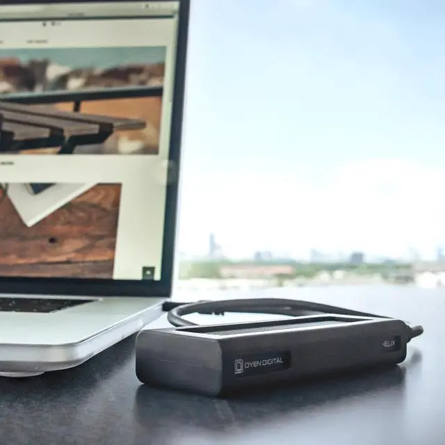 Alt view image 7 of 7 - Oyen Digital Helix Dura 2TB USB-C (USB 3.2 Gen2) NVMe Portable SSD, Up to 1050MB/s
