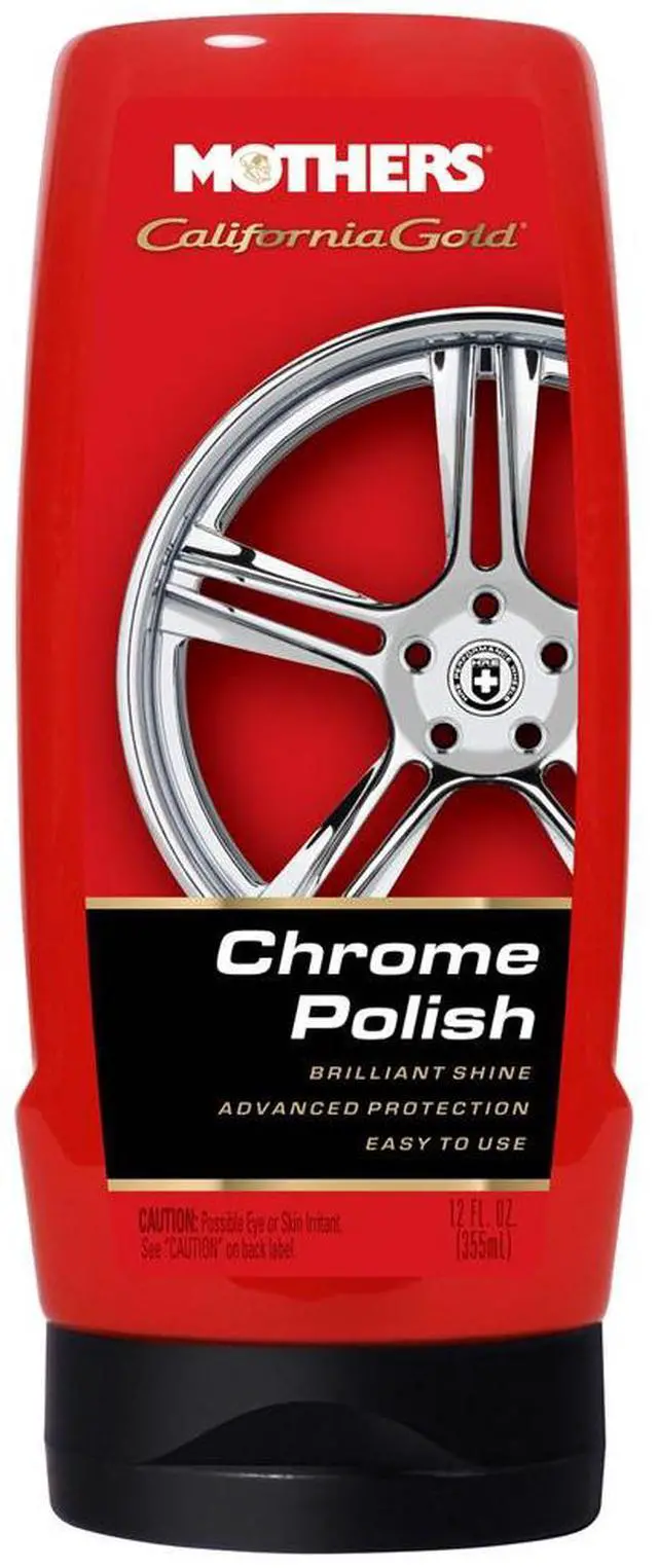 Alt view image 3 of 8 - Mothers Chrome Polish Wheel Rims Motorcycle Car Cleaner 12oz.