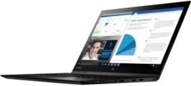 Main image of Lenovo ThinkPad X1 Yoga 20FQ003VUS 14" 16:9 2 in 1 Ultrabook - 1920 x 1080 - In-plane Switching (IPS) Technology - Intel Core i7 (6th Gen) i7-6600U Dual-core (2 Core) 2.60 GHz - 16 GB LPDDR3 - 51