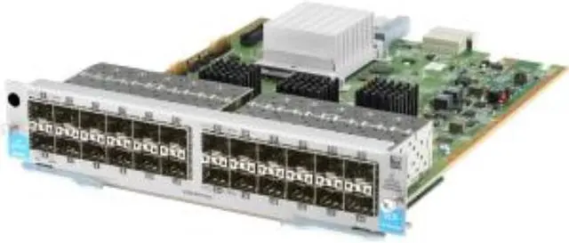 Main image of HP 24-port 1GbE SFP MACsec v3 zl2 Module - For Data Networking, Optical NetworkOptical FiberGigabit Ethernet - 1000Base-X - 1 Gbit/s - 24 x Expansion Slots - SFP (mini-GBIC) - J9988A