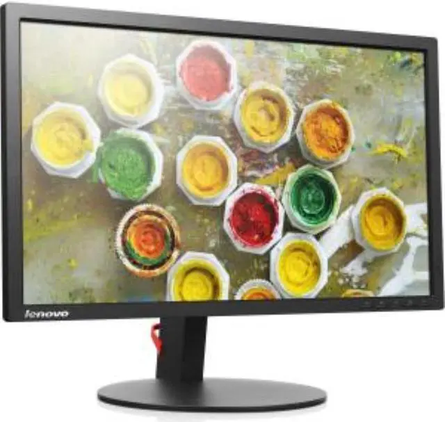 Main image of Lenovo ThinkVision T2424p 23.8" LED LCD Monitor - 16:9 - 7 ms - 1920 x 1080 - 16.7 Million Colors - 250 Nit - 3,000,000:1 - Full HD - HDMI - VGA - DisplayPort - USB - 54 W - Black - TÜV-GS, ENERG