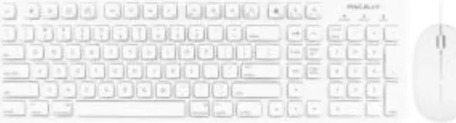 Main image of Macally Keyboard & Mouse - USB Cable 103 Key - USB Cable Optical - 1000 dpi - 3 Button - Scroll Wheel - QWERTY - Compatible with Computer & 3BTN MOUSE - MKEYECOMBO