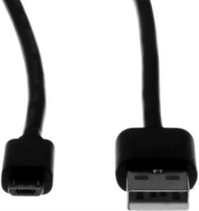 Main image of Rocstor USB to Micro-USB Cable - USB for Smartphone, Tablet - 60 MB/s - 6 ft - 1 Pack - 1 x Type A Male USB - 1 x Type B Male Micro USB - Nickel Plated - Shielding - Black BLACK - Y10C110-B1