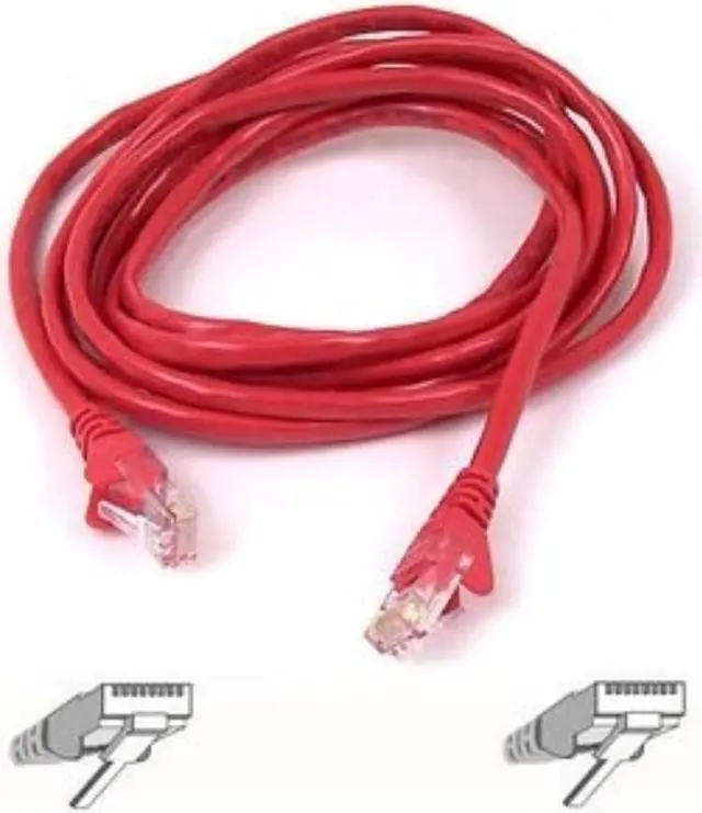 Main image of 1000FT BULK CAT5E RED PVC PATCH - A7J304-1000-RED