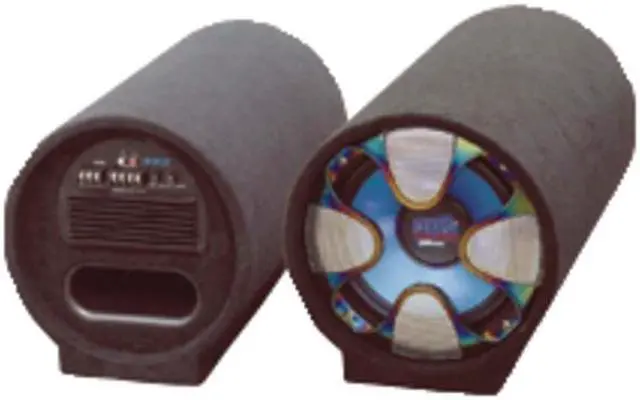 Alt view image 3 of 3 - Pyle PLTAB8 Blue Wave Series Amplified Subwoofer Tube System (8, 250 Watts)