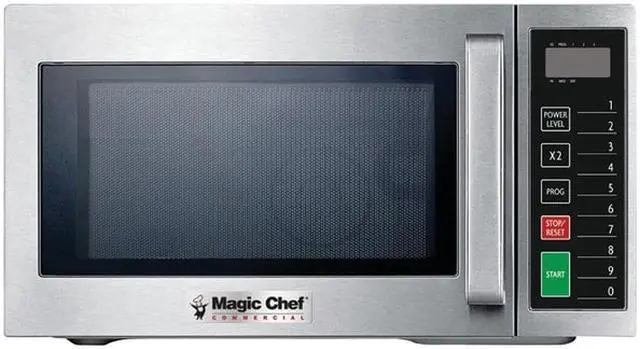 Alt view image 8 of 10 - Magic Chef MCCM910ST .9 Cubic-ft Commercial Microwave