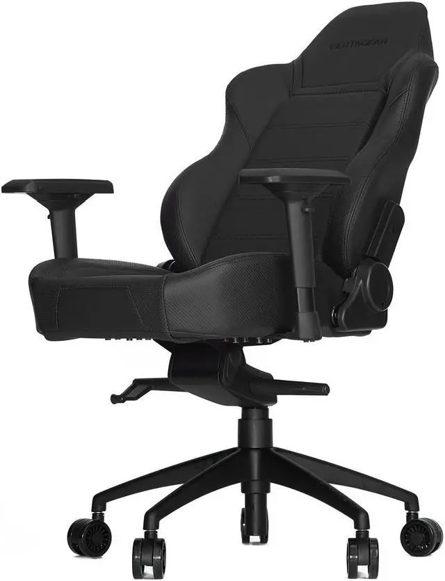 Alt view image 4 of 11 - Vertagear Racing Series P-Line PL6000 Ergonomic Racing Style Gaming Office Chair - Carbon Black