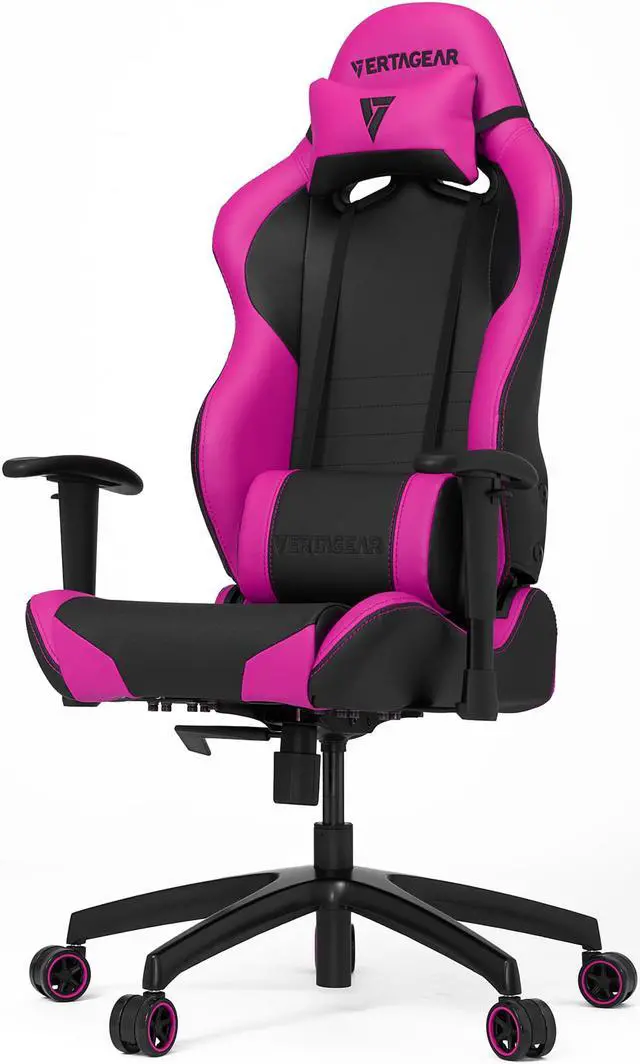 Main image of Vertagear S-Line SL2000 Racing Series Gaming Office Chair - Black/Pink (Rev. 2)