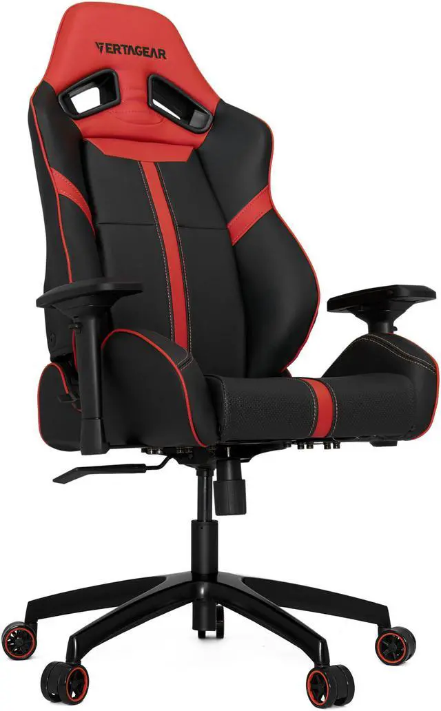 Alt view image 4 of 11 - Vertagear VG-SL5000 Series Ergonomic Racing Style Gaming Office Chair - Black/Red (Rev. 2)