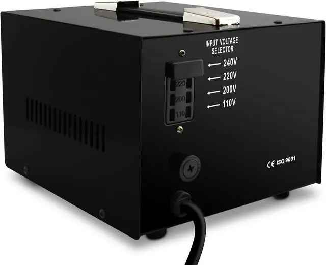 Alt view image 2 of 7 - Rockstone Power 2000 Watt Voltage Converter Transformer - Heavy Duty Step Up/Down AC 110V/120V/220V/240V Power Converter - Circuit Breaker Protection – DC 5V USB Port - CE Certified [3-Year Warranty]