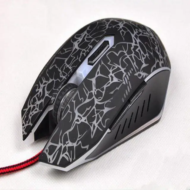 Alt view image 2 of 4 - Topwin Professional Colorful Backlight 4000DPI Optical Wired Gaming Mouse Mice