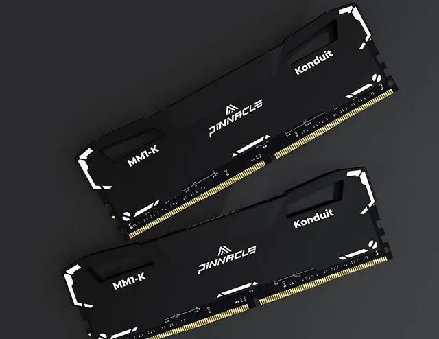 Alt view image 5 of 7 - Timetec Pinnacle Konduit 8GB DDR4 3200MHz PC4-25600 CL16-18-18-38 1.35V Compatible for AMD and Intel Desktop Gaming PC Memory Module RAM - Black