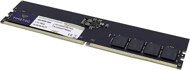Alt view image 3 of 7 - Timetec 16GB DDR5 4800MHz PC5-38400 Unbuffered Non-ECC 1.1V CL40 1Rx8 Single Rank 288 Pin UDIMM Desktop Memory RAM Module Upgrade (16GB)