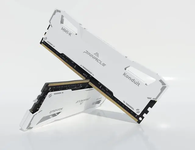 Alt view image 4 of 6 - Timetec Pinnacle Konduit 16GB DDR4 3600MHz PC4-28800 CL18-22-22-42 XMP2.0 Overclocking 1.35V Dual Rank Compatible for AMD and Intel Desktop Gaming PC Memory Module - White
