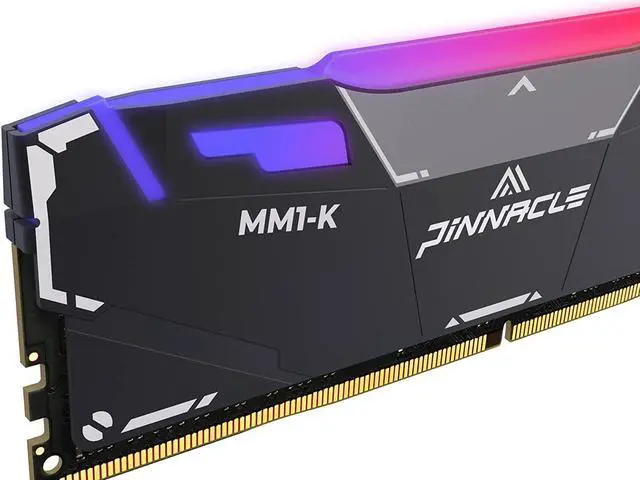 Alt view image 4 of 8 - Timetec Pinnacle Konduit RGB 16GB KIT(2x8GB) DDR4 3200MHz PC4-25600 CL16-18-18-38 1.35V Compatible for AMD and Intel Desktop Gaming Memory Module RAM (PKMD4U3200C16CHB8GK2)