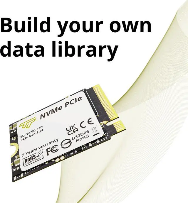 Alt view image 4 of 8 - Timetec 1TB M.2 2230 SSD NVMe PCIe Gen 3x4 Internal Solid State Drive Compatible with Steam Deck, Microsoft Surface pro 9/pro 8/pro 7+/pro X/laptop3/laptop4/laptop go/book3 (1TB)