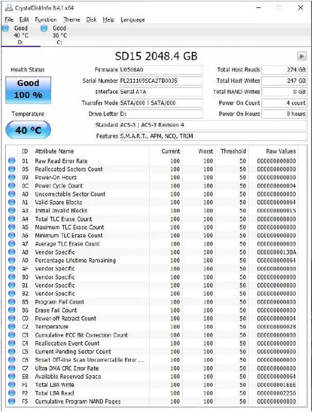 Alt view image 7 of 7 - Timetec 2TB SSD 3D NAND SATA III 6Gb/s 2.5 Inch 7mm (0.28") Read Speed Up to 550 MB/s SLC Cache Performance Boost Internal Solid State Drive for PC Computer Desktop and Laptop (2TB)