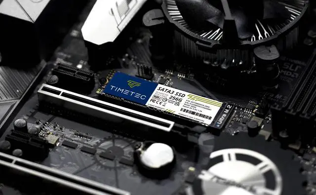 Alt view image 5 of 7 - Timetec 256GB 3D NAND M.2 2280 SATA Internal Solid State Drive