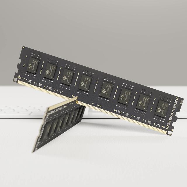 Alt view image 2 of 7 - Timetec 4GB DDR3 / DDR3L 1333MHz PC3-10600 Non-ECC Unbuffered 1.5V / 1.35V CL9 2Rx8 Low Density Dual Rank 240 Pin UDIMM Desktop PC Computer Memory RAM Module Upgrade (4GB)