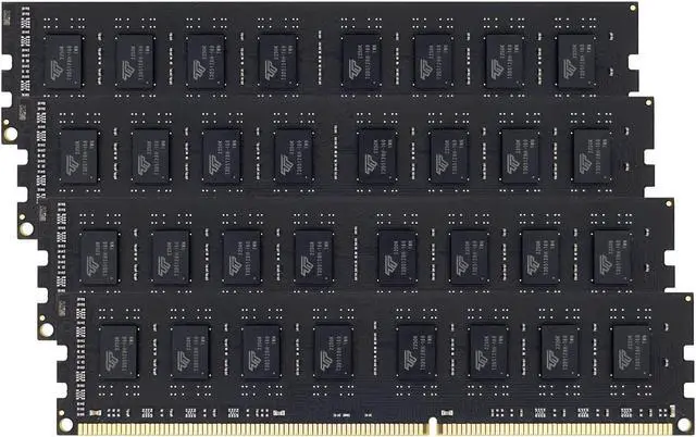 Alt view image 6 of 6 - Timetec 16GB KIT(4x4GB) DDR3 / DDR3L 1333MHz PC3-10600 Non-ECC Unbuffered 1.5V / 1.35V CL9 2Rx8 Low Density Dual Rank 240 Pin UDIMM Desktop PC Computer Memory RAM Module Upgrade (16GB KIT(4x4GB))