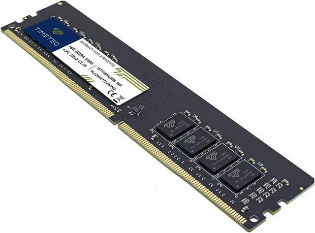 Alt view image 7 of 7 - Timetec 32GB KIT(2x16GB) DDR4 2666MHz PC4-21300 Non-ECC Unbuffered 1.2V CL19 2Rx8 Dual Rank 288 Pin UDIMM Desktop Memory RAM Module Upgrade (32GB KIT(2x16GB))