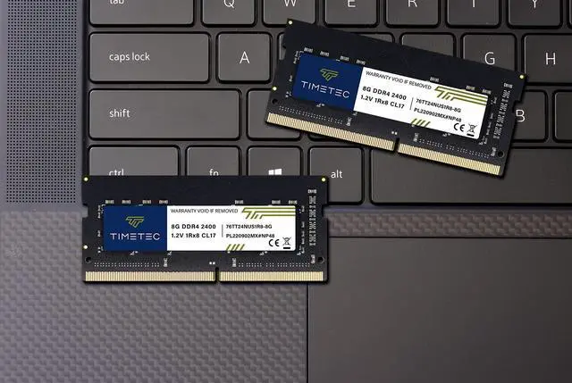 Alt view image 4 of 6 - Timetec 16GB KIT(2x8GB) DDR4 2400MHz PC4-19200 Unbuffered Non-ECC 1.2V CL17 260 Pin SODIMM Laptop Notebook Computer Memory RAM Module Upgrade (16GB KIT(2x8GB))