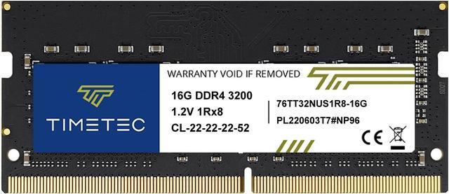 16GB DDR4 3200MHz PC4-25600 260 pin Sodimm Laptop Memory RAM 16G 3200