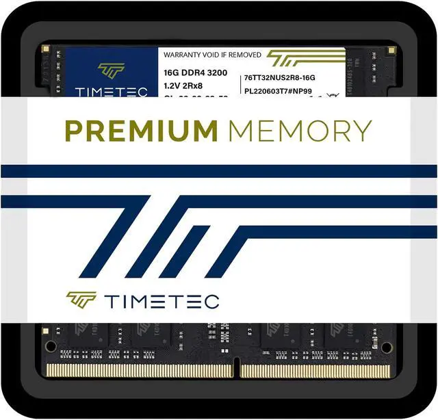 Alt view image 6 of 7 - Timetec 32GB KIT(2x16GB) DDR4 3200MHz PC4-25600 Non-ECC Unbuffered 1.2V CL22 260 Pin SODIMM Compatible with AMD and Intel Gaming Laptop Notebook PC Computer Memory RAM Module Upgrade