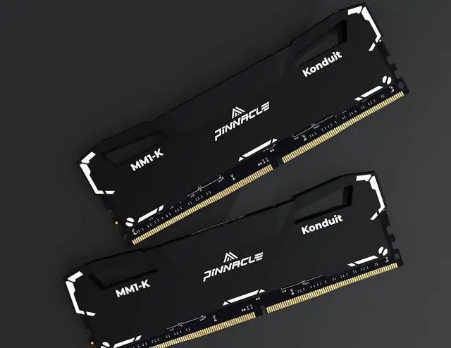 Alt view image 3 of 7 - Timetec Pinnacle Konduit 16GB KIT(2x8GB) DDR4 3600MHz PC4-28800 CL18-22-22-42 XMP2.0 Overclocking 1.35V Compatible for AMD and Intel Desktop Gaming PC Memory Module RAM - Black