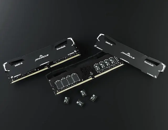 Alt view image 4 of 7 - Timetec Pinnacle Konduit 16GB KIT(2x8GB) DDR4 3600MHz PC4-28800 CL18-22-22-42 XMP2.0 Overclocking 1.35V Compatible for AMD and Intel Desktop Gaming PC Memory Module RAM - Black