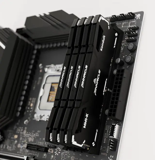 Alt view image 5 of 7 - Timetec Pinnacle Konduit 16GB KIT(2x8GB) DDR4 3600MHz PC4-28800 CL18-22-22-42 XMP2.0 Overclocking 1.35V Compatible for AMD and Intel Desktop Gaming PC Memory Module RAM - Black