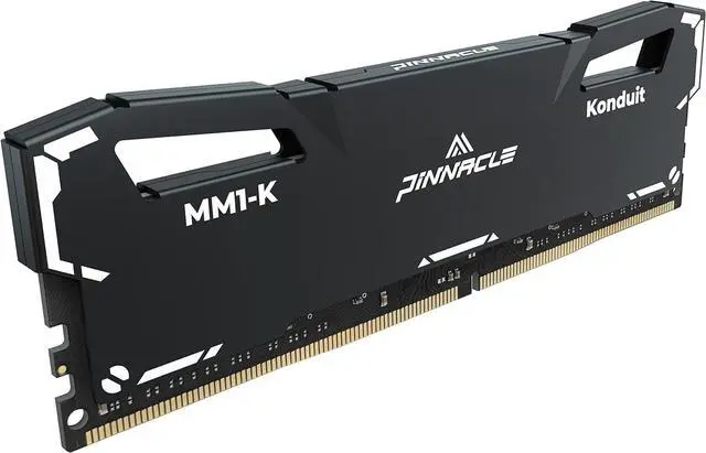 Alt view image 2 of 7 - Timetec Pinnacle Konduit 16GB DDR4 3600MHz PC4-28800 CL18-22-22-42 XMP2.0 Overclocking 1.35V Dual Rank Compatible for AMD and Intel Desktop Gaming PC Memory Module - Black