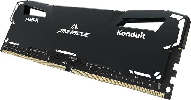 Alt view image 3 of 7 - Timetec Pinnacle Konduit 16GB DDR4 3600MHz PC4-28800 CL18-22-22-42 XMP2.0 Overclocking 1.35V Dual Rank Compatible for AMD and Intel Desktop Gaming PC Memory Module - Black