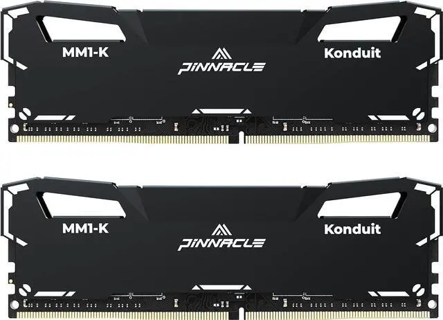 Main image of Timetec Pinnacle Konduit 32GB KIT(2x16GB) DDR4 3200MHz PC4-25600 CL16-20-20-40 1.35V Dual Rank Compatible for AMD and Intel Desktop Gaming PC Memory Module - Black