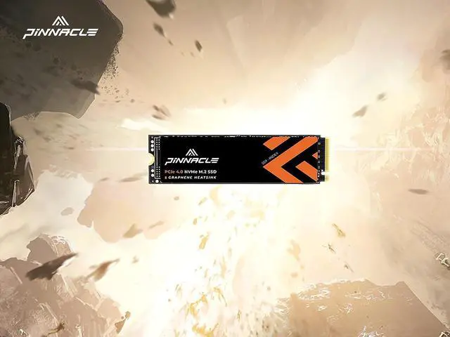 Alt view image 6 of 7 - Timetec 2TB PCIe 4.0 Gaming SSD with Graphene Heat Spreader NVMe PHISON PS5027-E27T PCIe Gen4x4 M.2 2280 3D NAND TLC 2000TBW Read/Write Speed Up to 7,400/6,400 MB/s for PS5 Pro, PC Laptop, Desktop