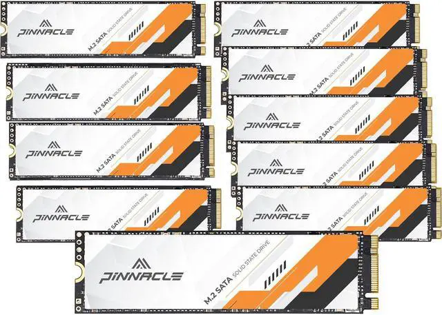 Main image of Timetec 1TBx10 (10 Pack) SSD 3D NAND QLC SATA III 6Gb/s M.2 2280 NGFF Read Speed Up to 510MB/s SLC Cache Performance Boost Internal Solid State Drive for PC Computer Laptop and Desktop
