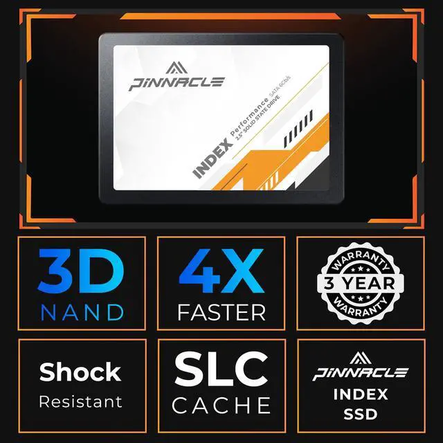 Alt view image 7 of 7 - Timetec 512GB SSD 3D NAND SATA III 6Gb/s 2.5 Inch 7mm (0.28") Read Speed Up to 540 MB/s SLC Cache Performance Boost Internal Solid State Drive for PC Computer Desktop and Laptop (512GB)