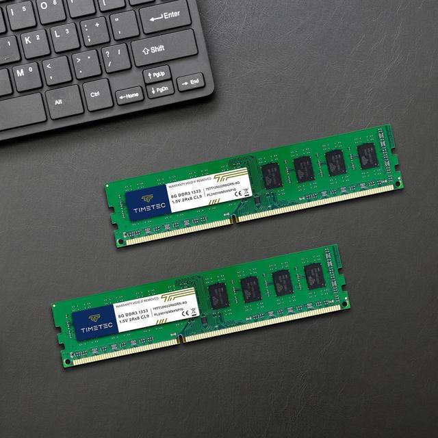 Alt view image 5 of 7 - Timetec 32GB KIT(4x8GB) DDR3 1333MHz PC3-10600 Non-ECC Unbuffered 1.5V CL9 2Rx8 Dual Rank 240 Pin UDIMM PC Desktop Computer Memory RAM Module Upgrade (32GB KIT(4x8GB))