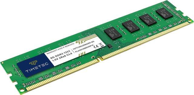 Alt view image 6 of 7 - Timetec 32GB KIT(4x8GB) DDR3 1333MHz PC3-10600 Non-ECC Unbuffered 1.5V CL9 2Rx8 Dual Rank 240 Pin UDIMM PC Desktop Computer Memory RAM Module Upgrade (32GB KIT(4x8GB))