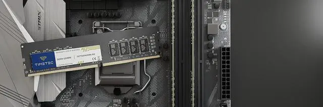 Alt view image 4 of 5 - Timetec 32GB DDR4 3200MHz PC4-25600 CL22 1.35V Non-ECC Unbuffered Dual Rank Designed for Gaming and Graphic Compatible with AMD and Intel Desktop PC Computer Memory RAM Module Upgrade (32GB)