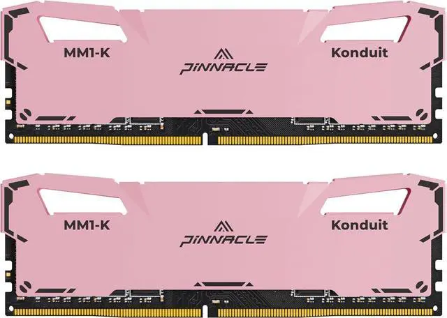 Main image of Timetec Pinnacle Konduit 32GB KIT(2x16GB) DDR4 3200MHz PC4-25600 CL16-18-18-38 XMP2.0 Overclocking 1.35V Compatible for AMD and Intel Desktop Gaming PC Memory Module RAM - Pink