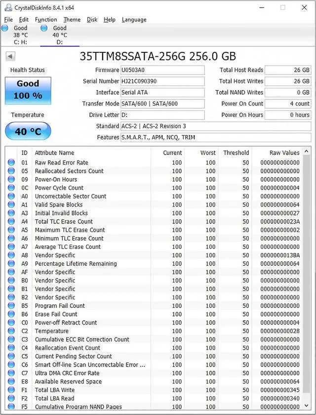 Alt view image 7 of 7 - Timetec 256GB 3D NAND M.2 2280 SATA Internal Solid State Drive