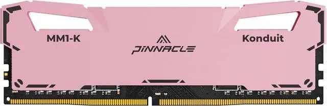 Main image of Timetec Pinnacle Konduit 16GB DDR4 3200MHz PC4-25600 CL16-18-18-38 XMP2.0 Overclocking 1.35V Dual Rank Compatible for AMD and Intel Desktop Gaming PC Memory Module - Pink