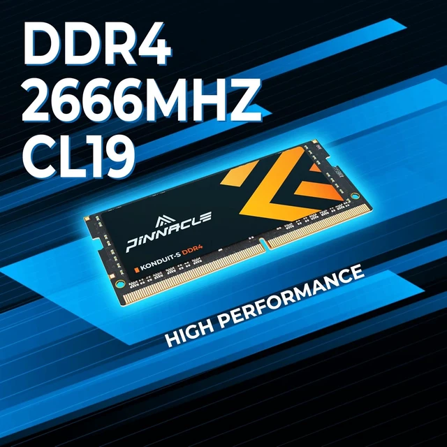 Alt view image 2 of 5 - Timetec Pinnacle 16GB DDR4 2666MHz (DDR4-2666) PC4-21300 (PC4-2666V) Non-ECC Unbuffered 1.2V CL19 2Rx8 Dual Rank 260 Pin SODIMM Laptop Notebook PC Computer Memory RAM Module Upgrade (16GB)