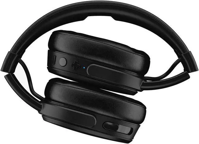 Alt view image 4 of 9 - Skullcandy Crusher 3.0 Bluetooth Over-Ear Headphones - Black/Coral
